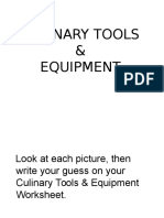 Culinary Tools & Equipment