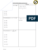 1.2 FINDING THE VALUE OF FUNCTIONS (Reinforcement Exercises)