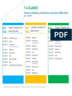 Program at A Glance: DAY TWO