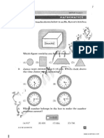 NSTSE Class 3 Solved Paper 2009