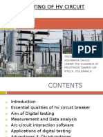 Digital Testing of HV Circuit Breaker