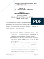 Obligacion de Emitir Documentos 5a