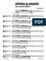 Antosha Haimovich - The Saxophone Glissando - Fast Long Non Chromatic PDF