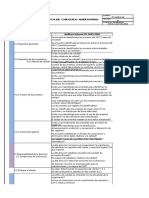 FT-HSEQ-06 Lista de Chequeo Auditoría