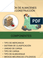 Gestion de Almacenes en La Construccion