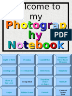 Photography Notebook