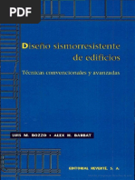 Disec3b1o Sismorresistente de Edificios Escrito Por Luis M Bozzo Rotondo Alex H Barbat PDF