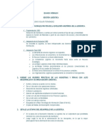 EXAMEN MÓDULO I - Administración y Gestión Logística