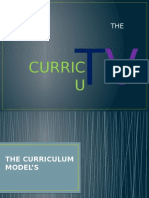 Curriculum Devlopment (Models)