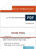 Instalacion Sonda Foley