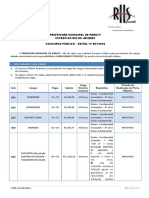 Edital Concurso Final - PARATY FINAL