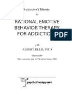 Instructor's Manual For RATIONAL EMOTIVE BEHAVIOR THERAPY FOR ADDICTIONS