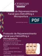 Protocolo de Rejuvenescimento Facial para Eletrolifting e Micropuntura