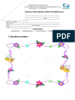 Evaluación Diagnóstica para Segundo Grado