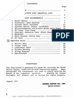 Honda B75 Twin and B75K1 Outboard Motors Manual.