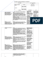 Plan Anual Ciencias Naturales 6to Básico