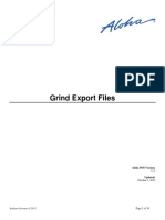 Grind Export Files (C621957)