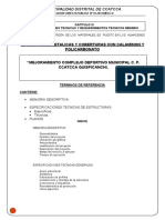 Modelo de Memoria Descriptiva Techo Parabolico Aluzinc y Policarbonato