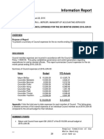 Nanaimo Council Expenses June30 2016