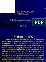 Teoria General de Sistemas - Semana 1 - UTP