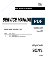 Sony Kdl-40r474a Chassis Rb1fk