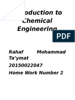 Introduction To Chemical Engineering