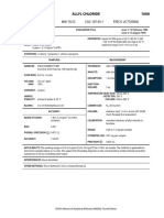 Allyl Chloride 1000: CH CHCH CL MW: 76.53 CAS: 107-05-1 RTECS: UC7350000