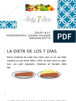 Dieta de Los 7 Días