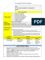 Ubd Unit Plan Template