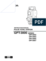 Topcon GPT 3000 Manual PDF