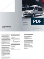 2014 Mercedes Benz Sprinter Maintenance Manual