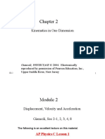 Kinematics in One Dimension: Giancoli, PHYSICS, 6/E © 2004. Electronically