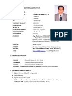 Resumen de Curriculum Vitae F