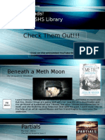 New Fall Reads! Butler Area SHS Library: Check Them Out!!!