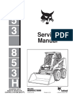 Bobcat 853 Service Manual SN 512816001 Up Sn508418001 Up SN 509718001 Up