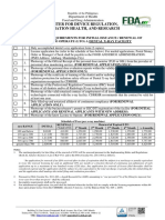 Dental X-Ray Facility License Application Form PDF