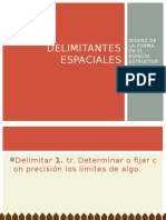 Delimitantes Espaciales