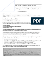 TX-NR626 Firmware Update Instructions RC560 12 03 13 PDF