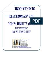 An Introduction To Electromagnetic Compatibility (Emc) : Presented by Dr. William G. Duff