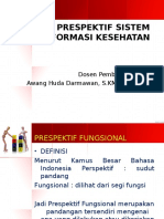 Prespektif Sistem Informasi Kesehatan