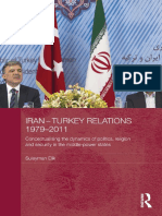 Iran-Turkey Relation, 1979 - 2011