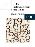 PN Study Guide Dosage Proficiency Exam