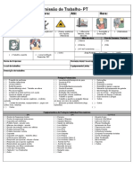 PT - Permissão de para Trabalho em Altura