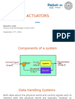 Sensors and Actuators