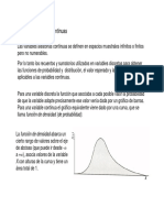 Variables Aleatorias Continuas