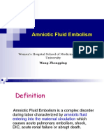 Amniotic Fluid Embolism