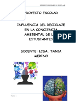 Proyecto de Reciclaje