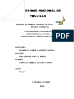 Proyecto de Tesis de Derecho Administrativo