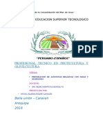 Informe de Pasas