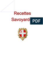 Recettes Savoyardes 